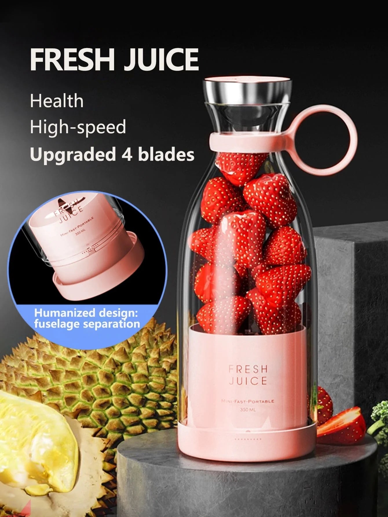 Vale and Noir portable blender