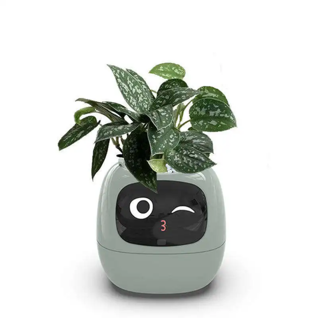 Smart AI plant pot pet