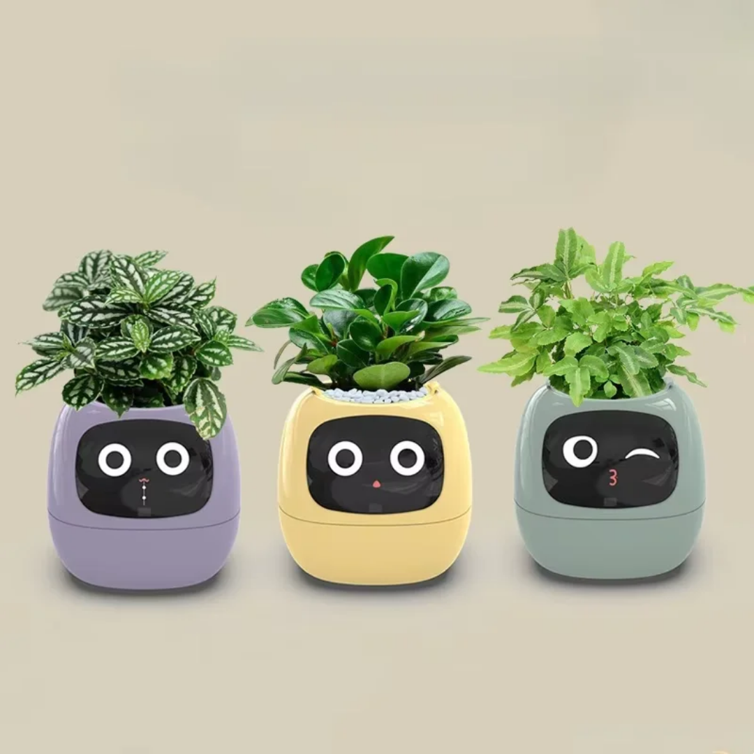 Smart AI plant pot pet